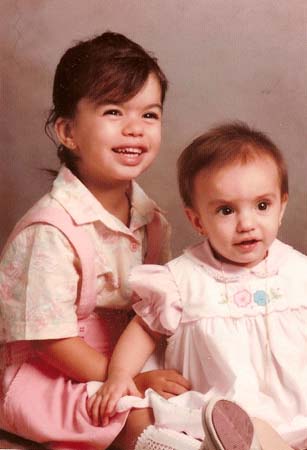 Danielle & Stephanie Childhood 1