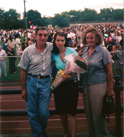 Danielle HS Graduation - Grandfather & Rosa